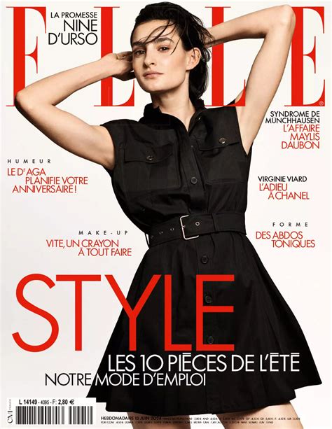 Nine d’Urso in Dior on Elle France June 13th, 2024 by Paola 